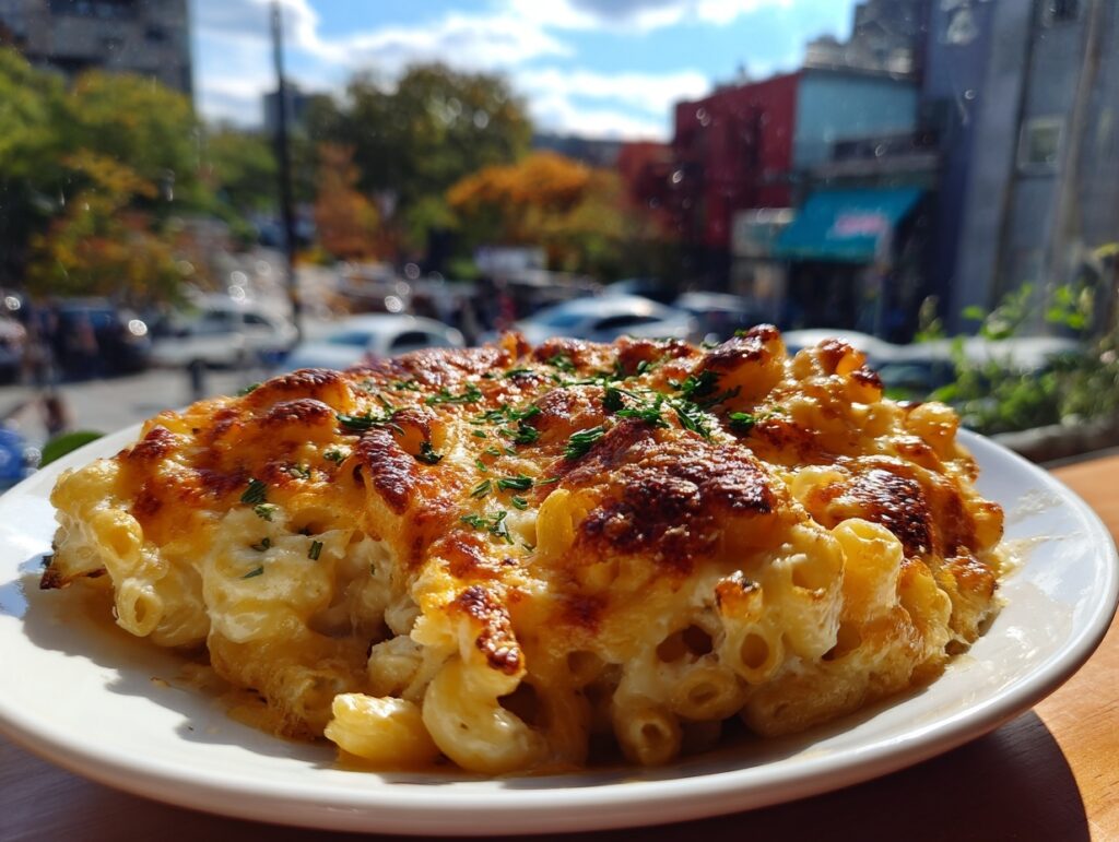 macaroni with a crispy top