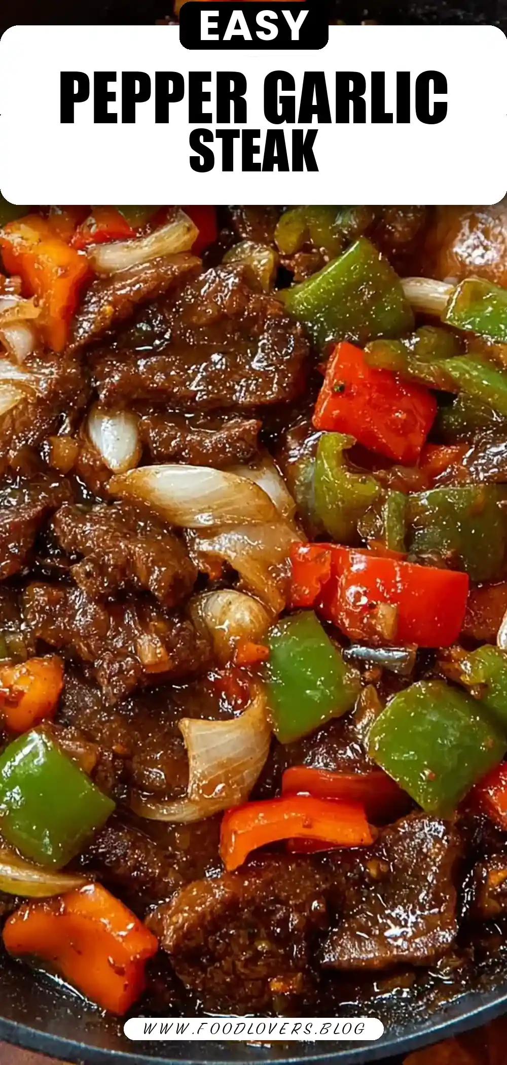Pepper Steak with Garlic Rice