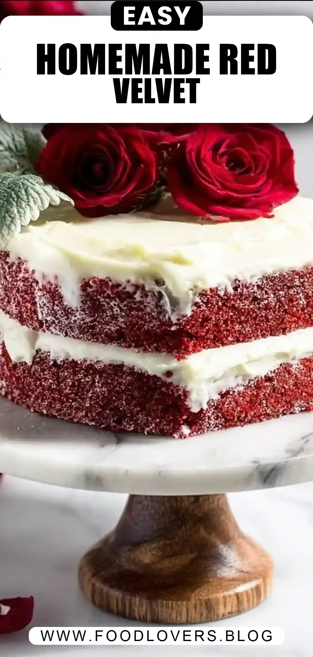 Homemade Red Velvet Cake Recipe