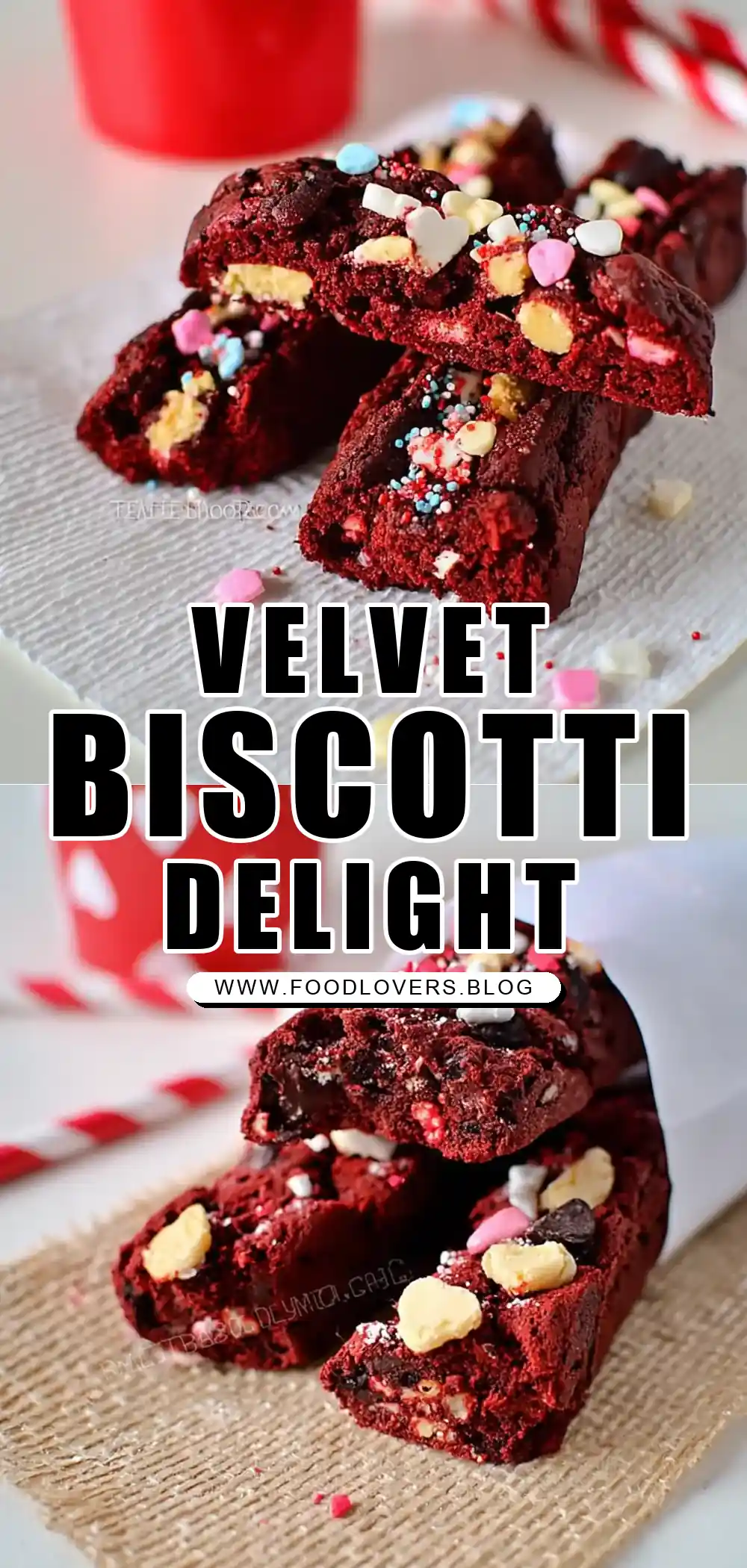 Red Velvet Biscotti